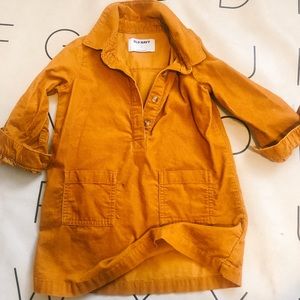 Mustard Corduroy Tunic